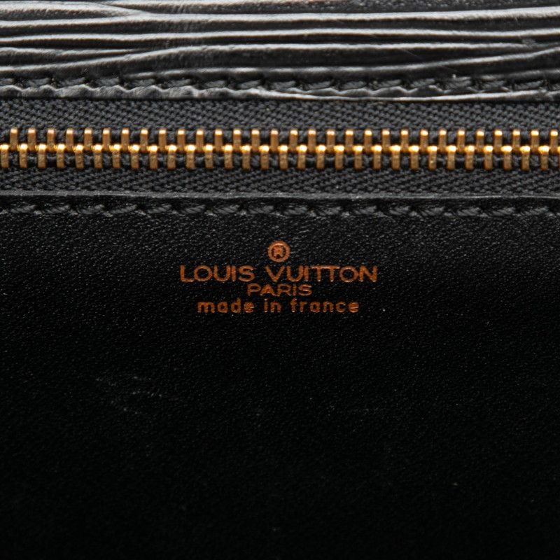 Louis Vuitton Epi Monceau 2-Way Shoulder Bag Noir Black Leather
