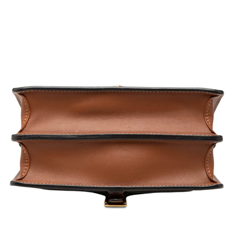 Louis Vuitton Monogram Sac Bifas 2-Way Shoulder Bag Brown Leather