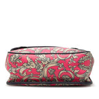 Loewe Anagram Crossbody Shoulder Bag Pink Multicolor Leather