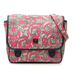 Loewe Anagram Crossbody Shoulder Bag Pink Multicolor Leather