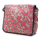 Loewe Anagram Crossbody Shoulder Bag Pink Multicolor Leather