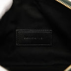 Saint Laurent YSL Logo Becky Double Zip Pouch Crossbody Chain Shoulder