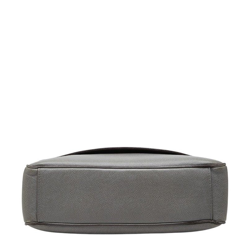 Louis Vuitton Taiga Roman MM Shoulder Bag Glacier Gray Leather