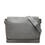 Louis Vuitton Taiga Roman MM Shoulder Bag Glacier Gray Leather