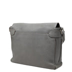 Louis Vuitton Taiga Roman MM Shoulder Bag Glacier Gray Leather