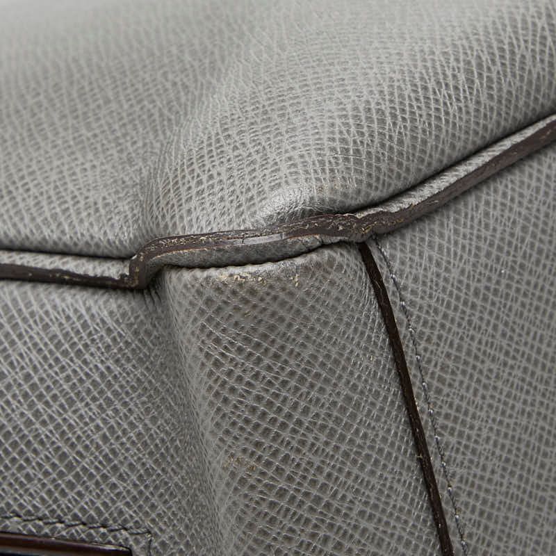 Louis Vuitton Taiga Roman MM Shoulder Bag Glacier Gray Leather