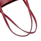 Louis Vuitton Epi Neverfull MM Tote Shoulder Bag Fuchsia Wine Red Leather