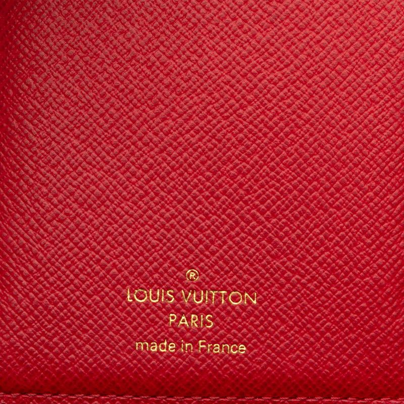 Louis Vuitton Damier Portefeuille Koala Trifold Wallet Brown Leather