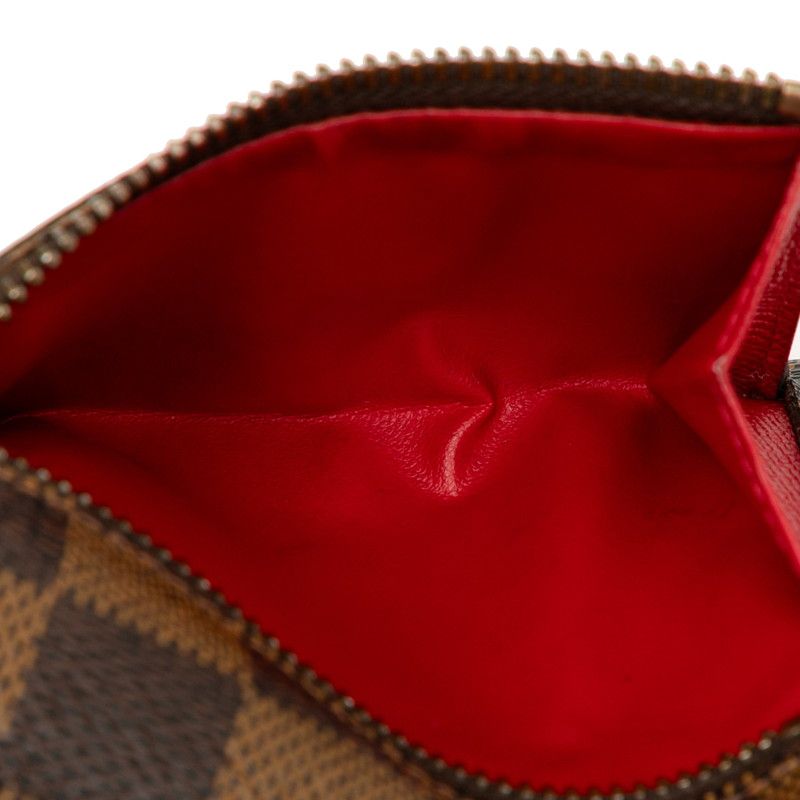 Louis Vuitton Damier Portefeuille Koala Trifold Wallet Brown Leather