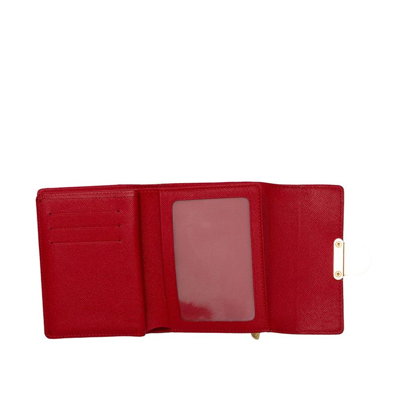 Louis Vuitton Damier Portefeuille Koala Trifold Wallet Brown Leather