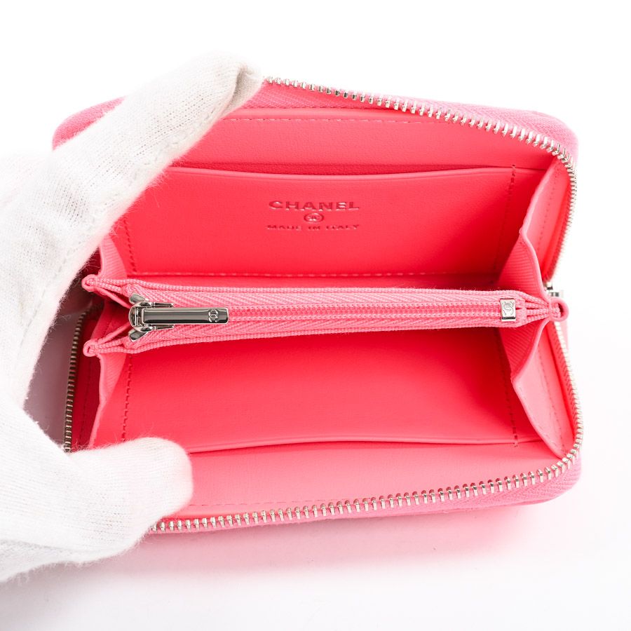 Chanel Compact Wallet Zip Coin Purse — view 4