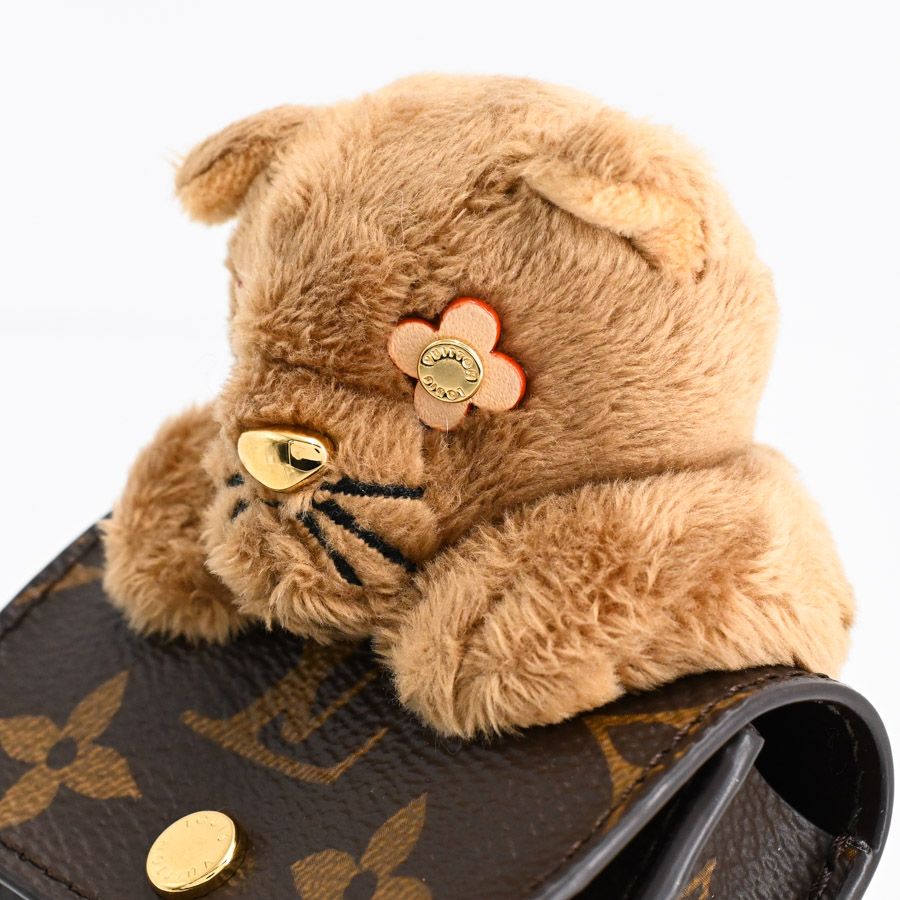 Louis Vuitton Charm LV Monogram Keychain — view 2