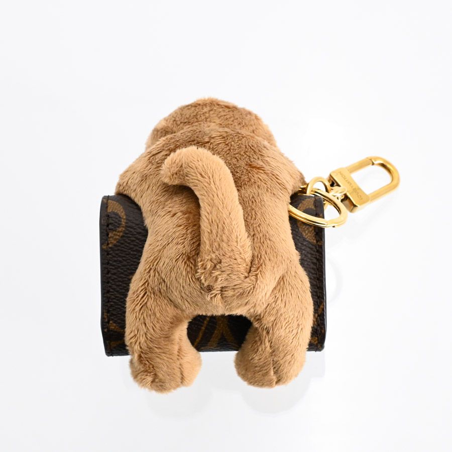 Louis Vuitton Charm LV Monogram Keychain — view 5