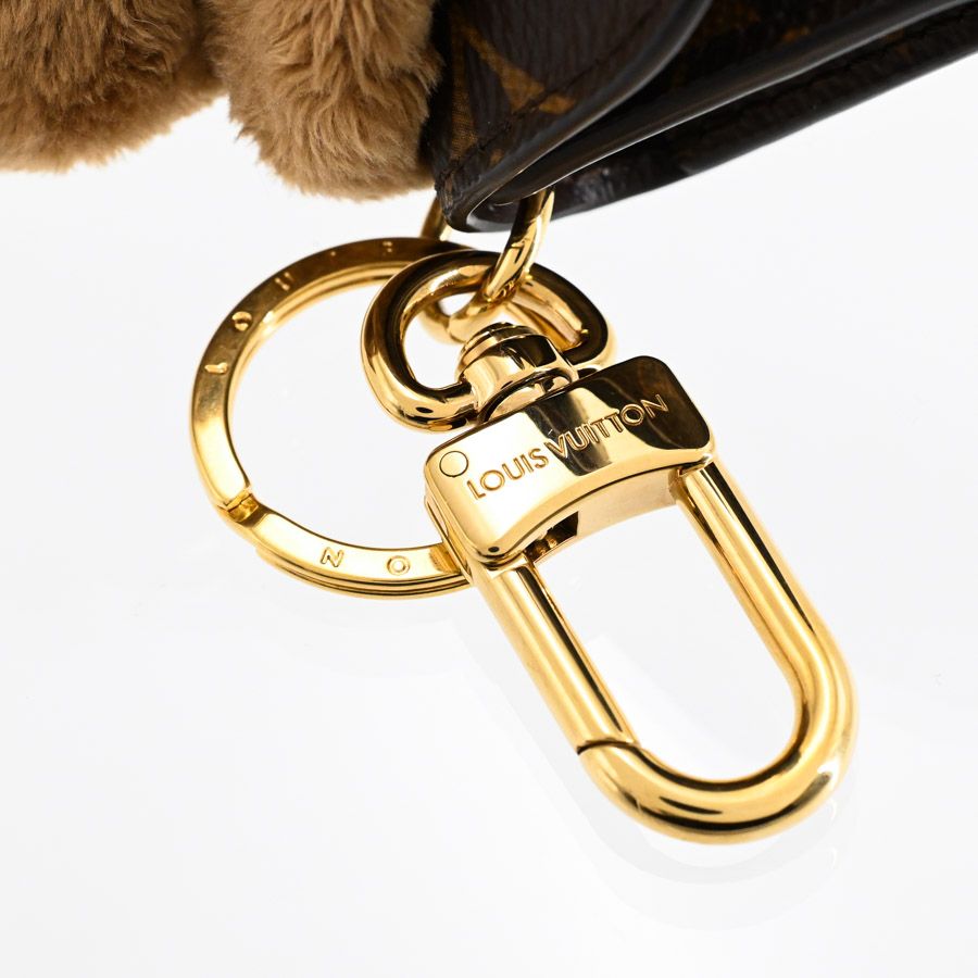 Louis Vuitton Charm LV Monogram Keychain — view 7