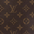 Louis Vuitton Monogram Etui Voyage GM Clutch Brown Fuchsia