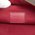 Louis Vuitton Monogram Etui Voyage GM Clutch Brown Fuchsia