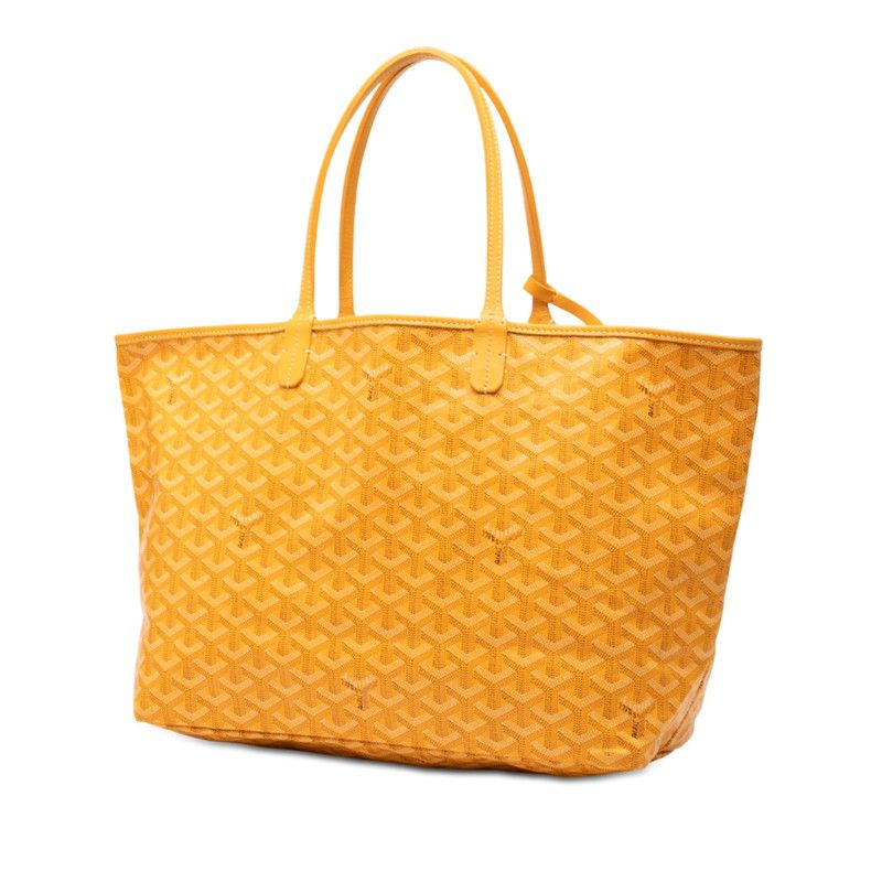 Goyard Saint Louis PM Tote Shoulder Bag Yellow Leather — view 2