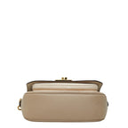 Louis Vuitton Lockme TenChain 2-Way Shoulder Bag Gray Beige Leather