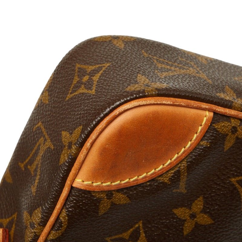 Louis Vuitton Monogram Danube Crossbody Shoulder Bag Brown Leather