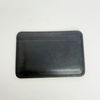 Chanel CC Logo Quilted Card Case Leather Black Vintage — view 3