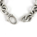 Gucci Dog Tag Chain Bracelet Plate Logo 925 Sterling Silver — view 3
