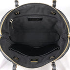Chanel CC Logo Handbag Chain 2-Way Patent Patent Leather Black — view 6
