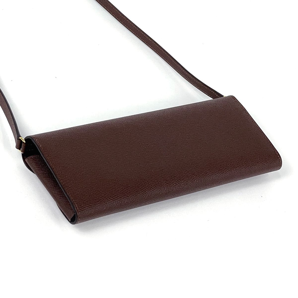 Hermes Chaine D'Ancre To Go 2-Way Clutch Veau Epsom Brown — view 2