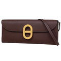 Hermes Chaine D'Ancre To Go 2-Way Clutch Veau Epsom Brown