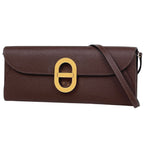Hermes Chaine D'Ancre To Go 2-Way Clutch Veau Epsom Brown