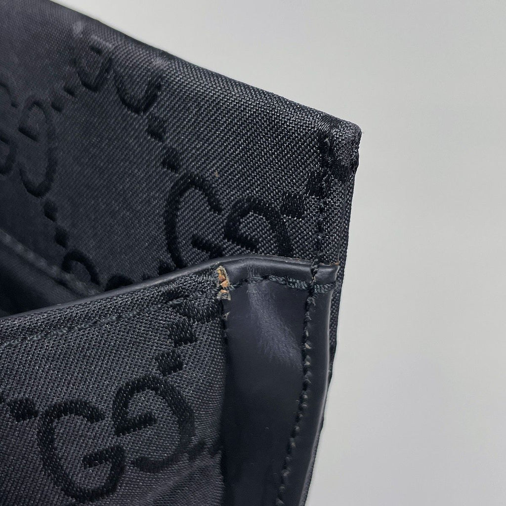 Gucci Bamb Tote GG Pattern Nylon Black — view 4