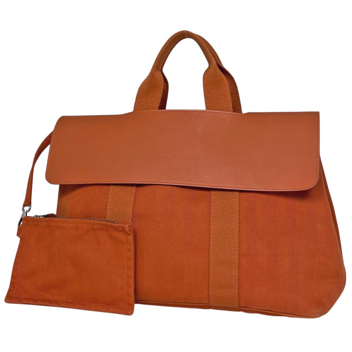 Hermes Valparaiso MM Handbag Toilet Blanc Potillo