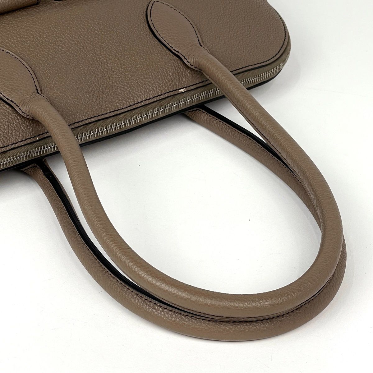 Hermes Carabas 43 Handbag Togo Brown — view 8