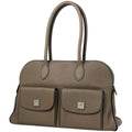 Hermes Carabas 43 Handbag Togo Brown