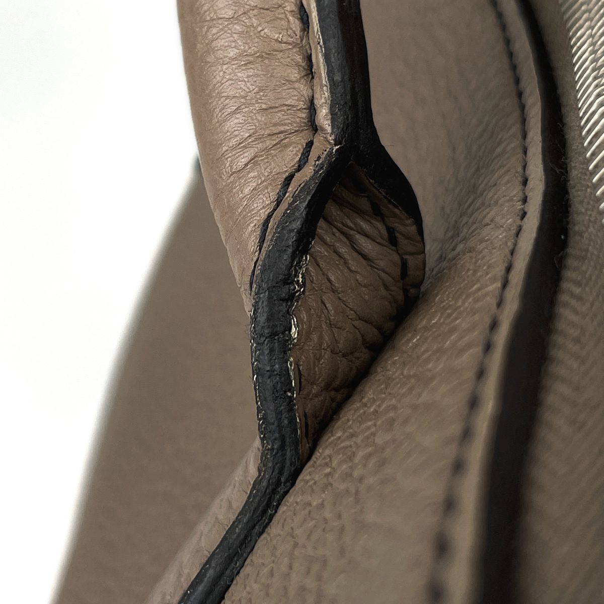 Hermes Carabas 43 Handbag Togo Brown — view 6