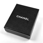 Chanel CC Logo Rhinestone Necklace Gold — view 6
