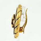 Chanel CC Logo Earrings Gold Plated — view 2