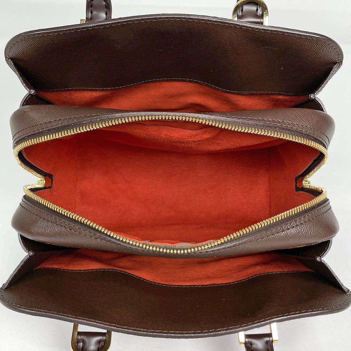 Louis Vuitton Triana Handbag Damier Brown — view 6