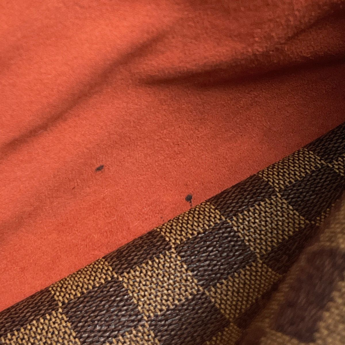 Louis Vuitton Triana Handbag Damier Brown — view 5