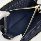 Louis Vuitton Zippy Wallet Round Zip Monogram Empreinte Marine — view 6