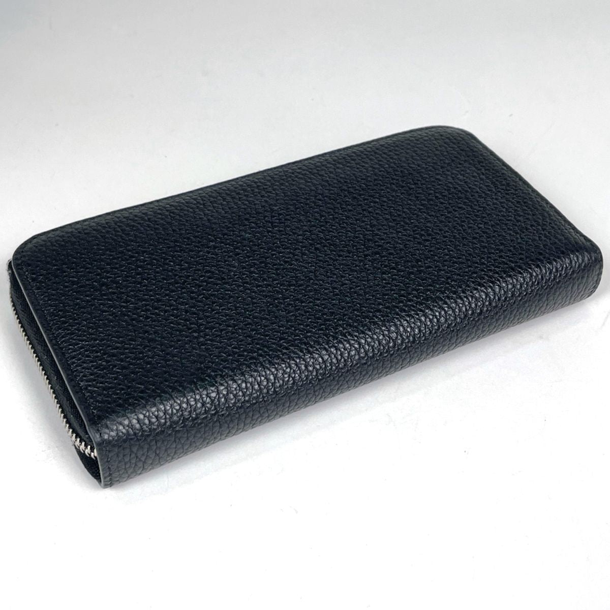 Prada Zip Around Wallet Leather Nero — view 2