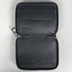 Loewe Anagram Zip Around Wallet Double Zipper Leather Black — view 7