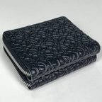 Loewe Anagram Zip Around Wallet Double Zipper Leather Black — view 2