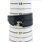 Hermes Rival Double Tour Bracelet Strand Black — view 6
