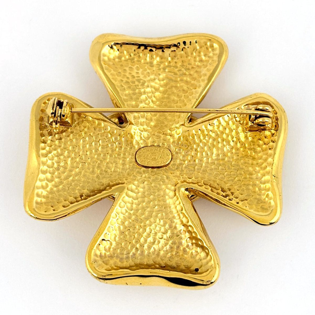 Chanel CC Logo Brooch Gold Plated — view 2