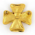 Chanel CC Logo Brooch Gold Plated — view 2