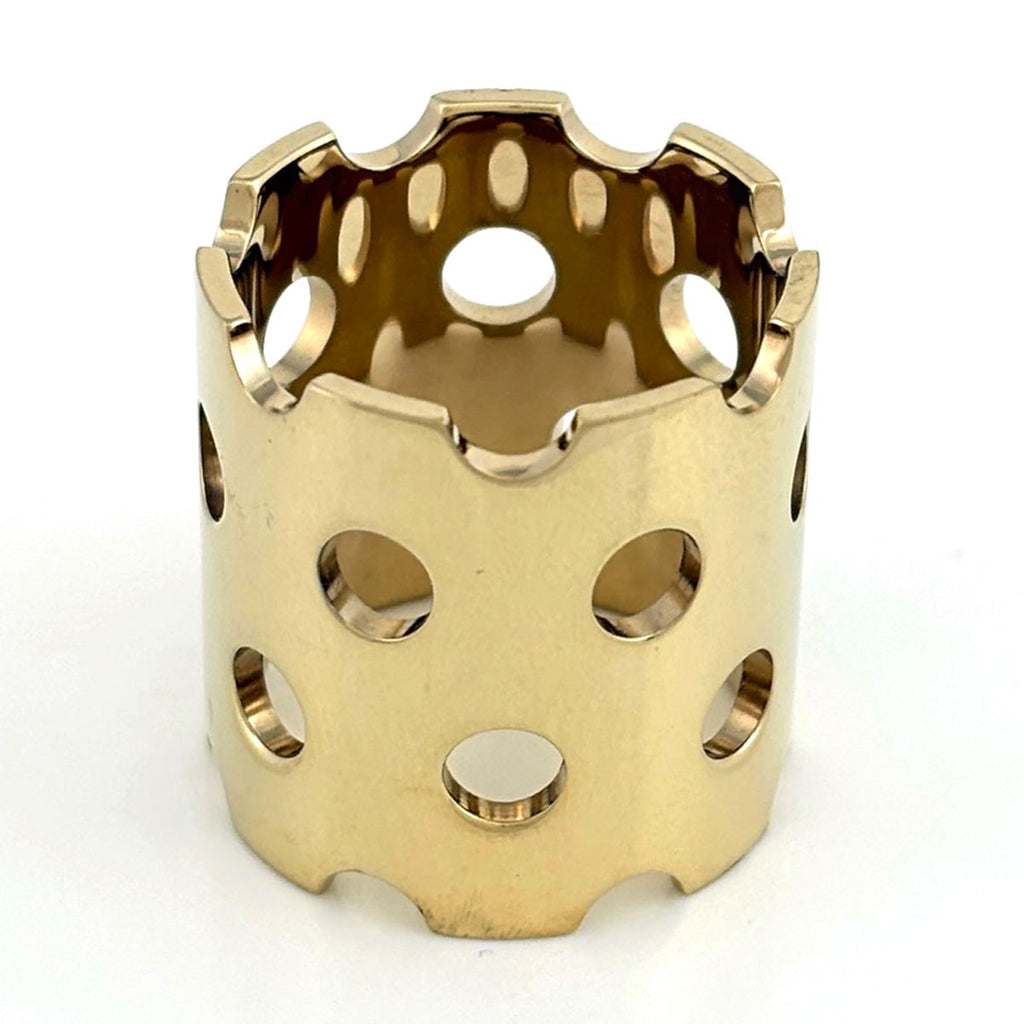Hermes Perforet Scarf Ring Gold Plated — view 3