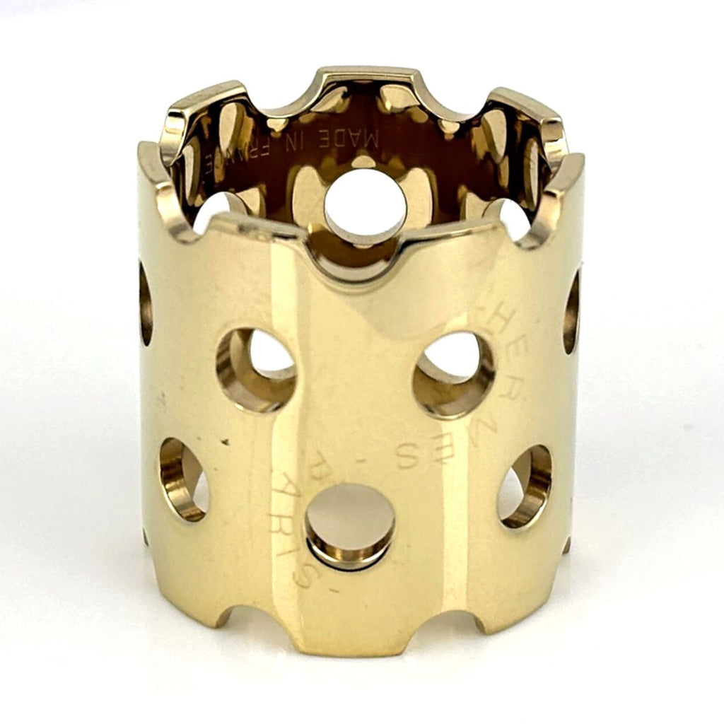Hermes Perforet Scarf Ring Gold Plated — view 2