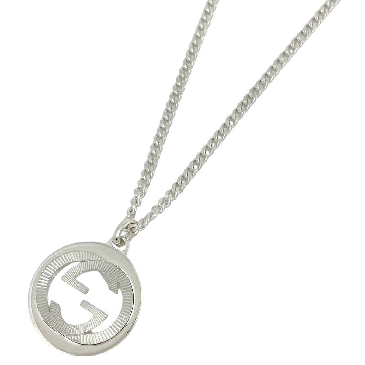 Gucci Interlocking Necklace 925 Sterling Silver