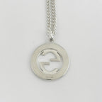 Gucci Interlocking Necklace 925 Sterling Silver — view 2
