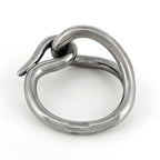 Hermes Jumbo Scarf Ring Closure Metal Silver — view 3